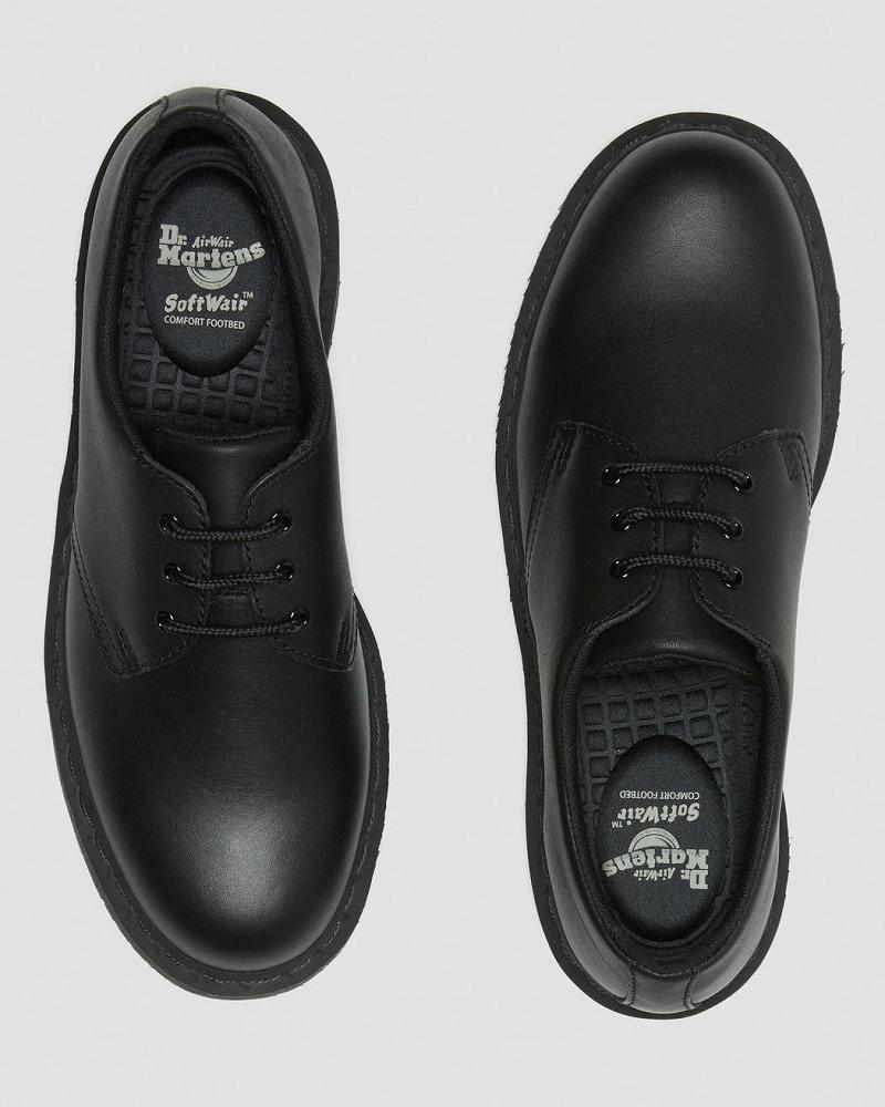 Dr Martens 1461 Mono Slip Resistant Arbeidssko Herre Svarte | Norge 180GSO